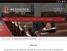 Tablet Screenshot of metodistainternacional.com